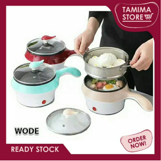 [COD] Panci Listrik Elektrik Serbaguna Portable Frying Pan