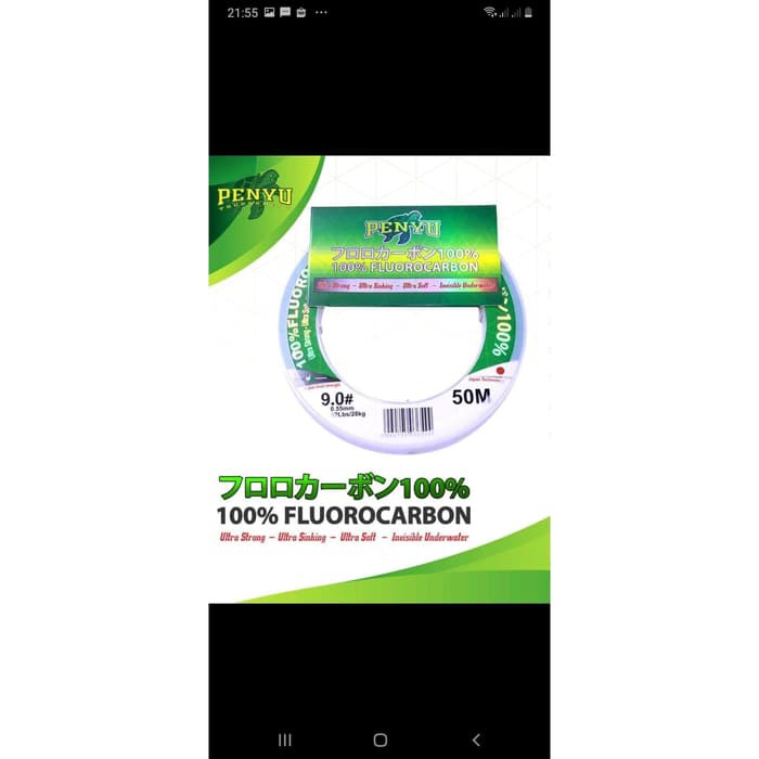 senar leader penyu fluoro carbon 30lb