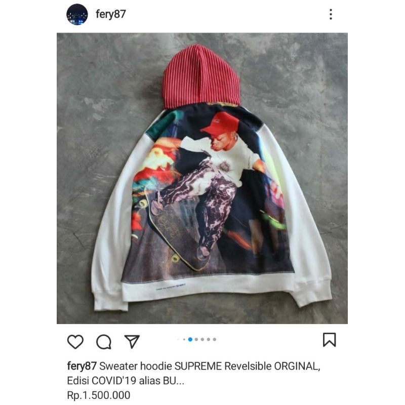 Supreme Hoodie Original