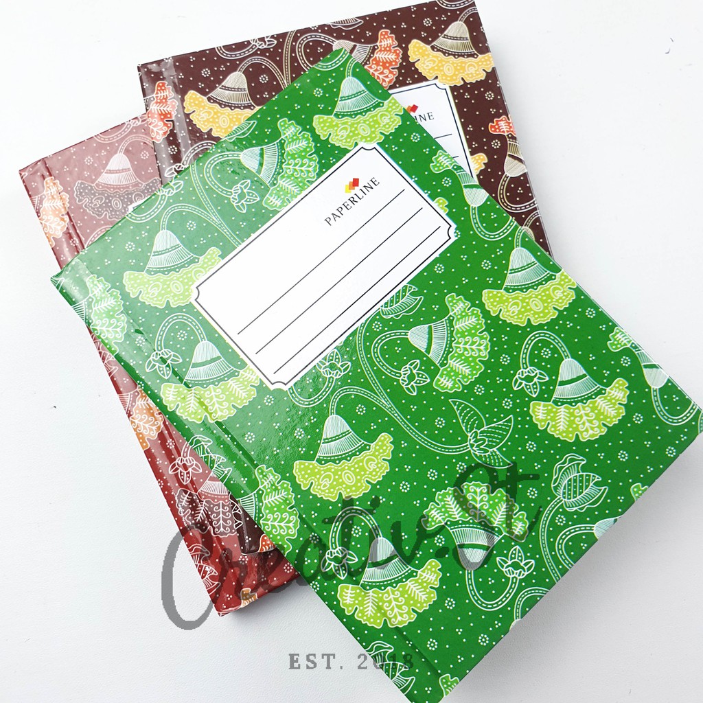 

PAPERLINE Buku Hardcover Oktavo 100 Lembar10 X 15 Cm