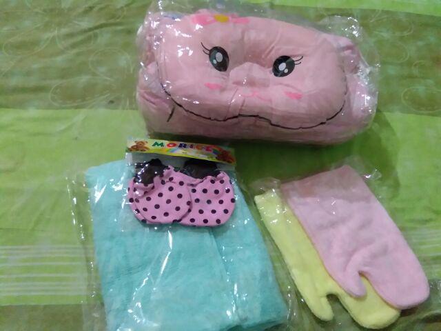 Handuk Merah Putih Ukuran 45x100 Cm