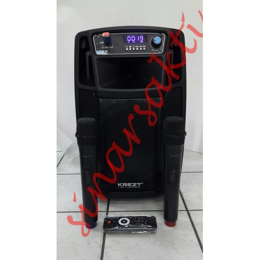 Murah Portable Wireless Meeting Krezt WAS 108B ( 8 inch ) Bluetooth