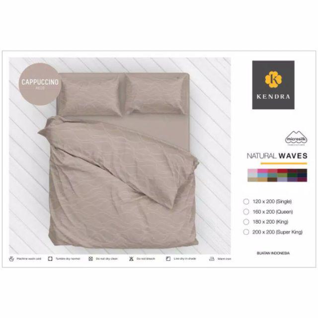 Sprei Kendra Polos Jaquard Emboss Hotel Bedding King Size 180