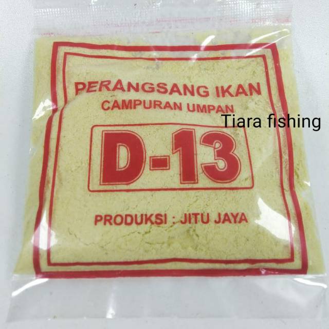 D 13 PERANGSANG IKAN CAMPURAN UMPAN MANCING PRODUK JITU JAYA