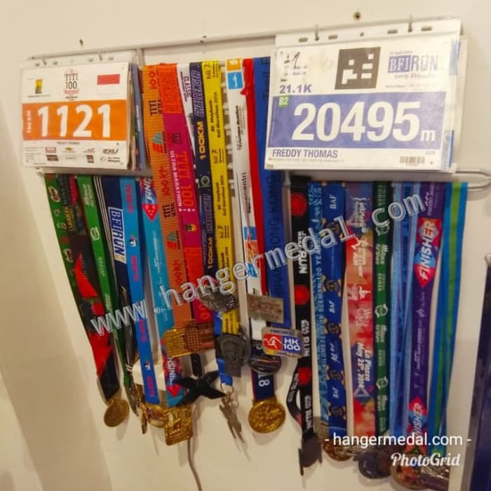 Medal Hanger - Gantungan Medali - Double BIB+ Medal Hanger