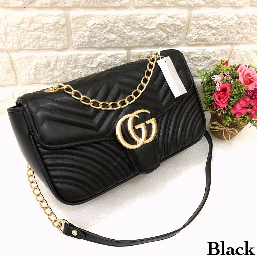 MA #Tas Gucci Zigzag Marmont Super Premium Import GC Marmon Flap 1732 L3 #Tasimport #Promo