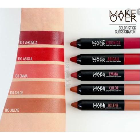 MAKE OVER COLOR STICK GLOSS CRAYON 3 GR @MJ