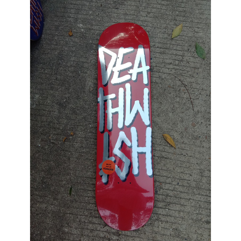 Deathwish 31 / 8inch deck skateboard double kick tail Profesional Bahan Maple