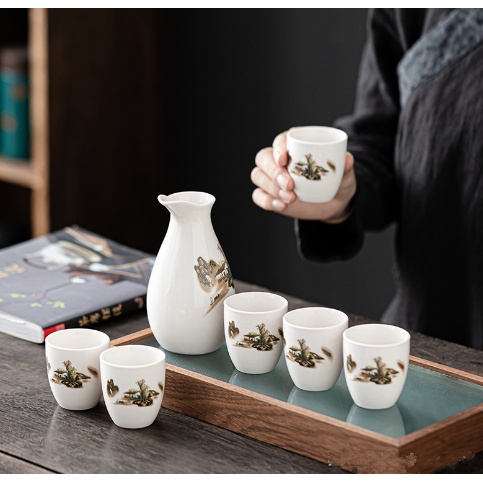 Chinese Tea pot set  Ceramic Free Gift Box