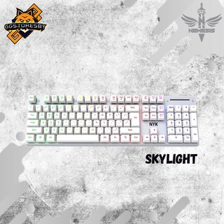 NYK KR-301 SKYLIGHT WHITE Gaming Keyboard