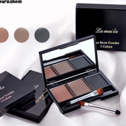 LAMEILA 3 Color Eyebrow Powder DJ 3605