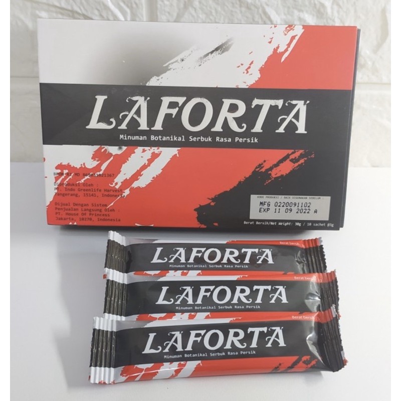 

LAFORTA Penambah Stamina Pria Herbal isi 10 sachet