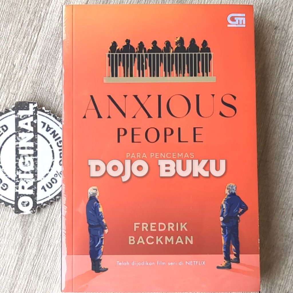 Buku Para Pencemas (Anxious People) by Fredrik Backman