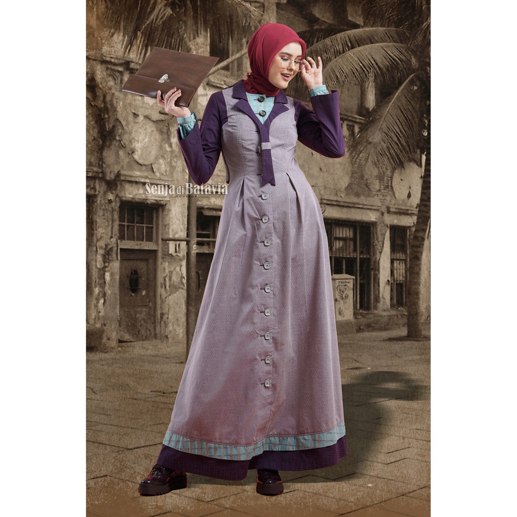 FLASH SALE GAMIS tuneeca senja dibatavia kode 03 puja dikara