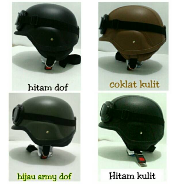 Helm Bogo Retro Densus Perang