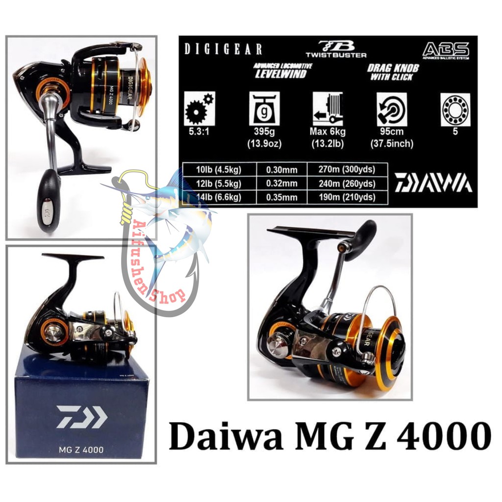 REEL DAIWA MG Z 4000