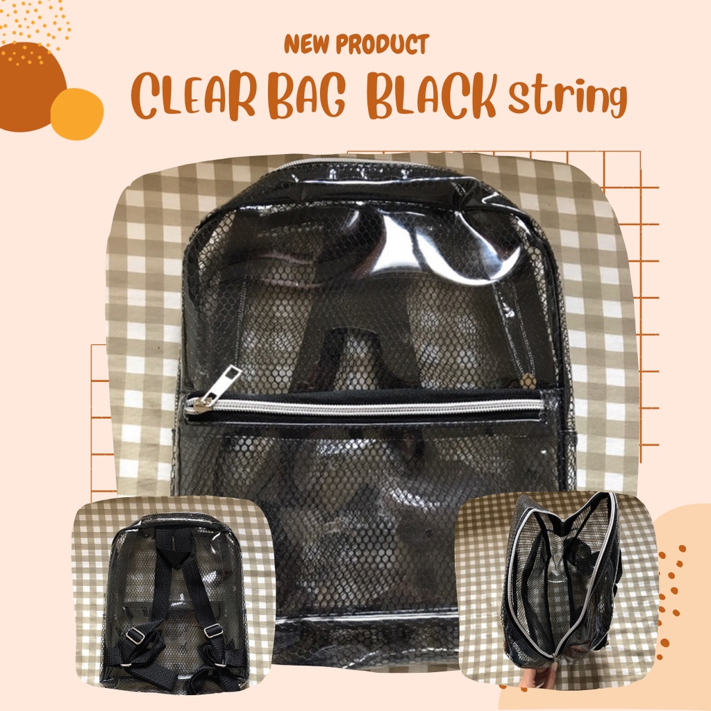 Tas Transparant PVC Mika Konser