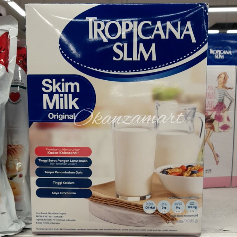 

Tropicana Slim Skim Milk Original 1Kg