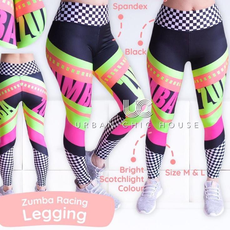 IQ » Zumba racing legging  / legging  senam / legging  Zumba / legging senam Readystock