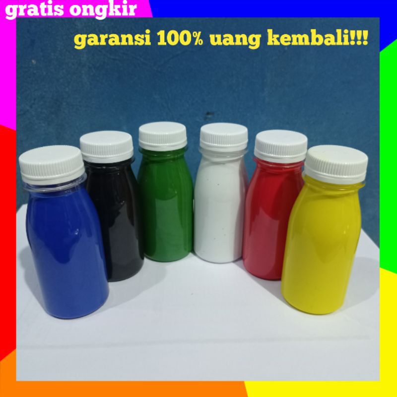 

cat acrylic isi 80ml ( hitam, biru)
