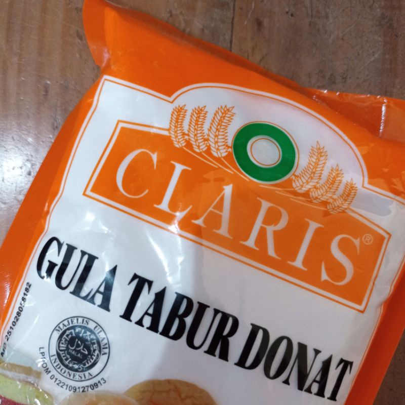 

Gula Donat Claris orange kemasan 250gr