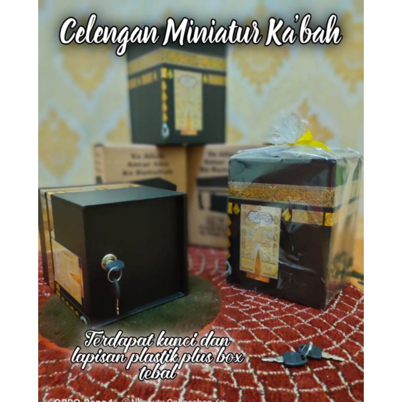 CELENGAN MINIATUR KA'BAH