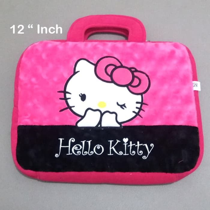 Tas Laptop Note book Notebook 12 " in Inch Hello Kitty