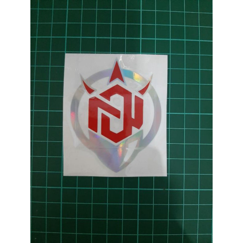 

stiker logo nasa crew