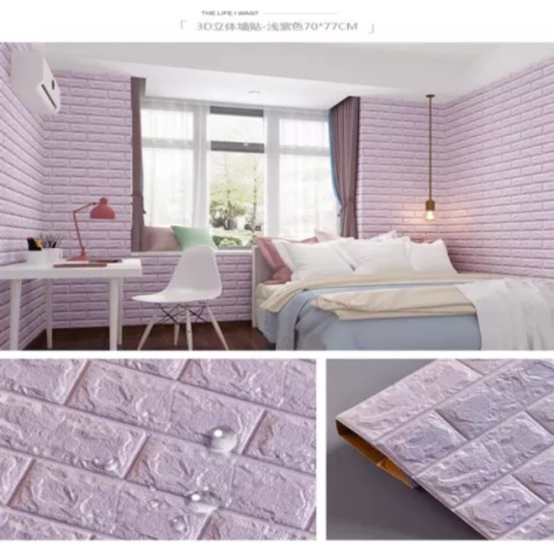 PEKANBARU Wallpaper foam  3D 6mm-7mm-7