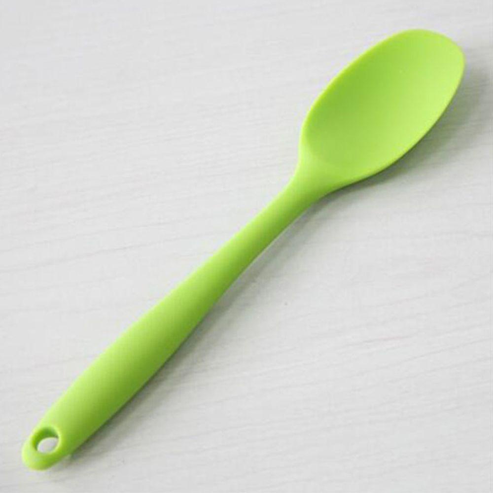 [Elegan] Sendok Utensils Enduring Putty Food Scoop Aksesoris Saji Portable 1pcs Aduk Warna Acak Grade Pencampuran Nasi