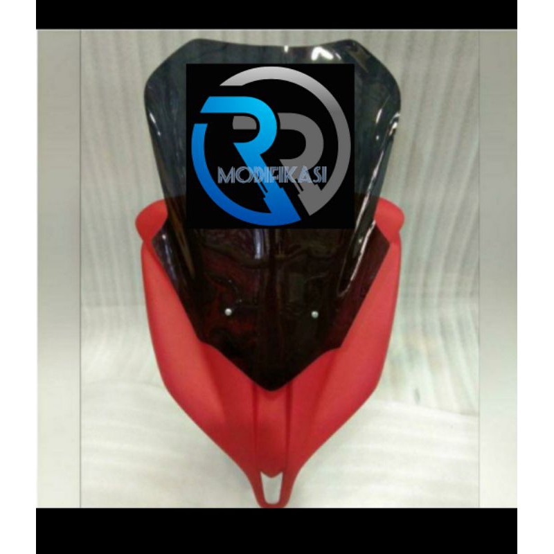 paket tameng plus visor yamaha Lexi