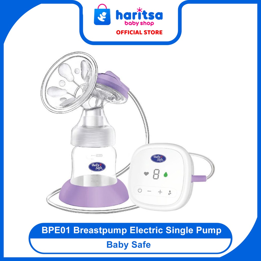 Baby safe BPE01 Breastpump Electric Single Pump/ Pompa ASI Bayi Elektrik Babysafe