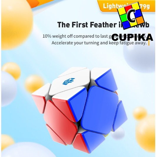 GAN Skewb M Enhanced Version - Rubik magnetic Stickerless