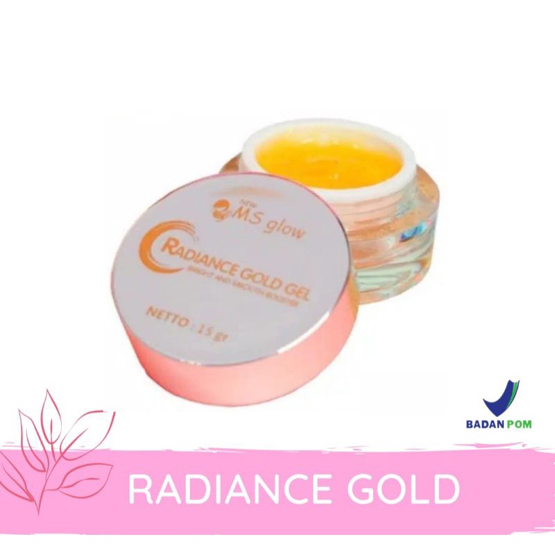 ms glow radiance gold/ ms glow original