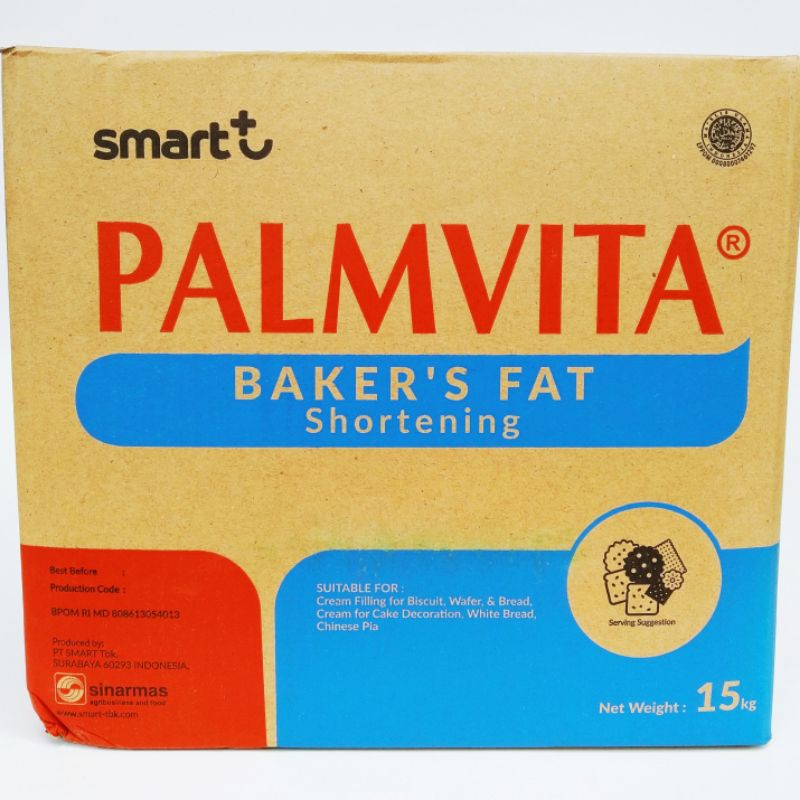 

PALMVITA BAKERS FAT Shortening 15 Kg