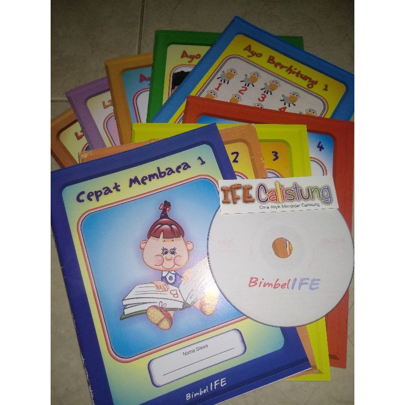 Buku IFE Calistung + Video Panduan Mengajar