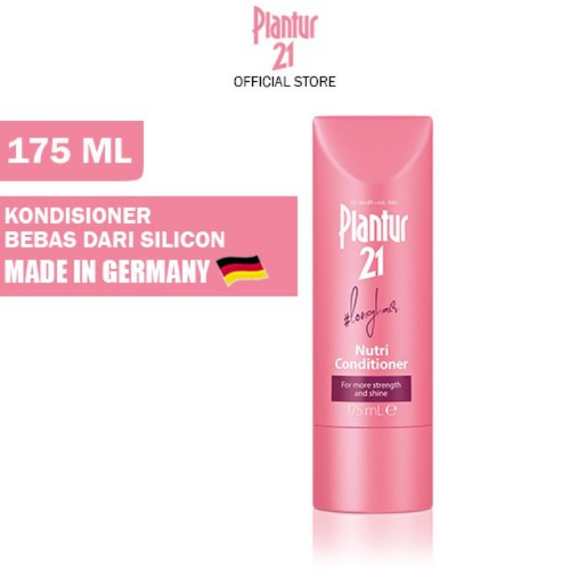 plantur21 longhair nutri conditioner 175ml conditioner menutrisi rambut
