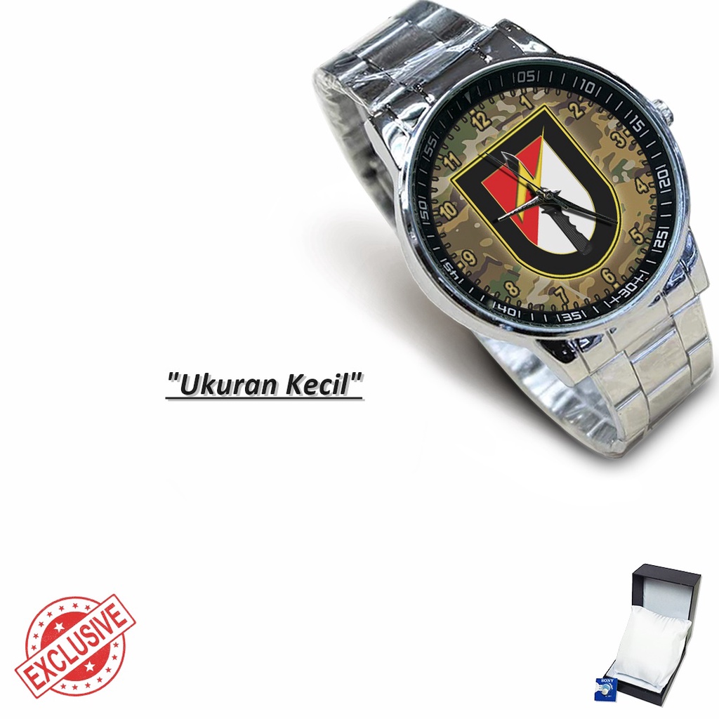 Jam Tangan Rantai Couple TNI AD RAIDER 02 (Special)