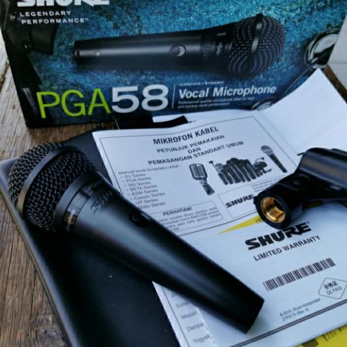 Microphone / Mic SHURE PGA58 / PGA 58 / PGA-58 ORIGINAL
