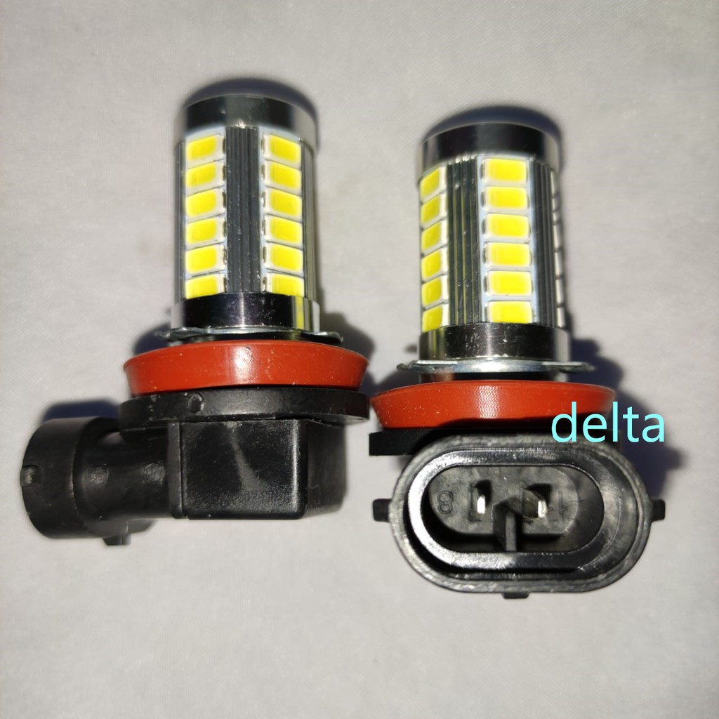 Bohlamp Foglamp Lampu H11 33 LED (2pcs)avanza/AN Avanza Brv Jazz Brio Mobilio crv