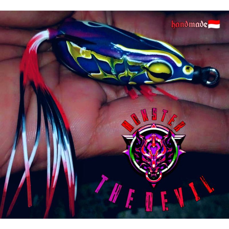 UMPAN CASTING SOFTFROG 5CM TERBARU/UMPAN TIRUAN/UMPAN KARET/UMPAN MANCING/LURE/UMPAN IKAN GABUS