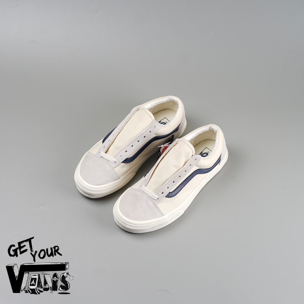 Vans Old Skool Style 36 Marshmallow Dress Blue