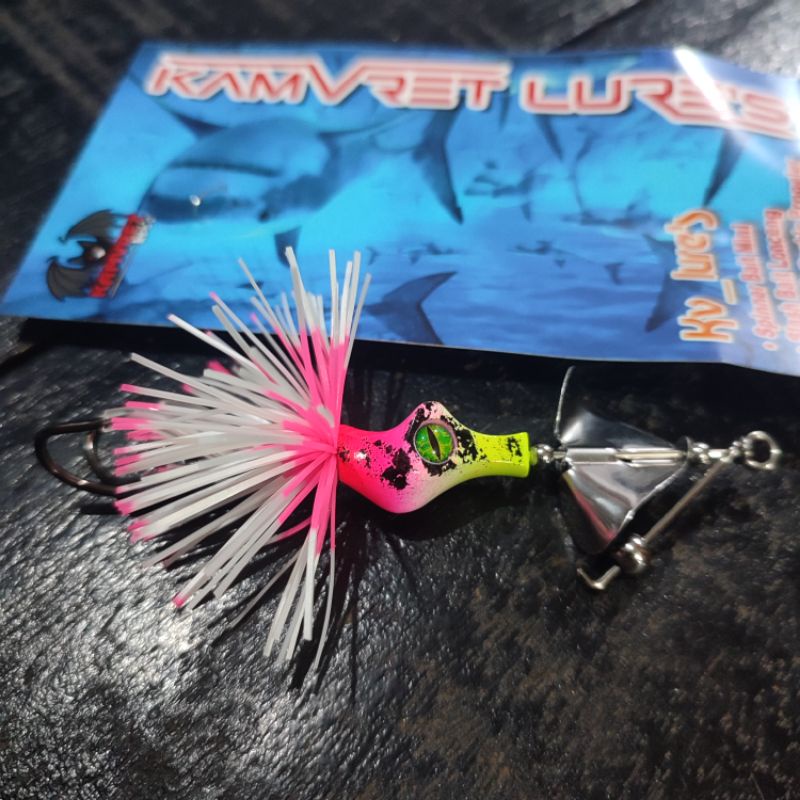 SLASH BAIT LONCENG SUPER MINI UL KAMVRET LURE I UMPAN CASTING IKAN GABUS DAN TOMAN