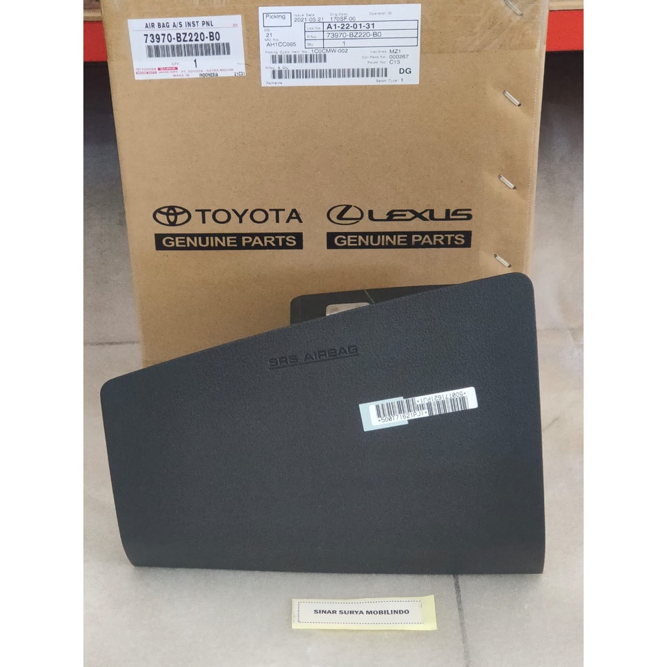 [ COD ] NEW AIR BAG PENUMPANG AIR BAG KIRI TOYOTA CALYA ORIGINAL READY