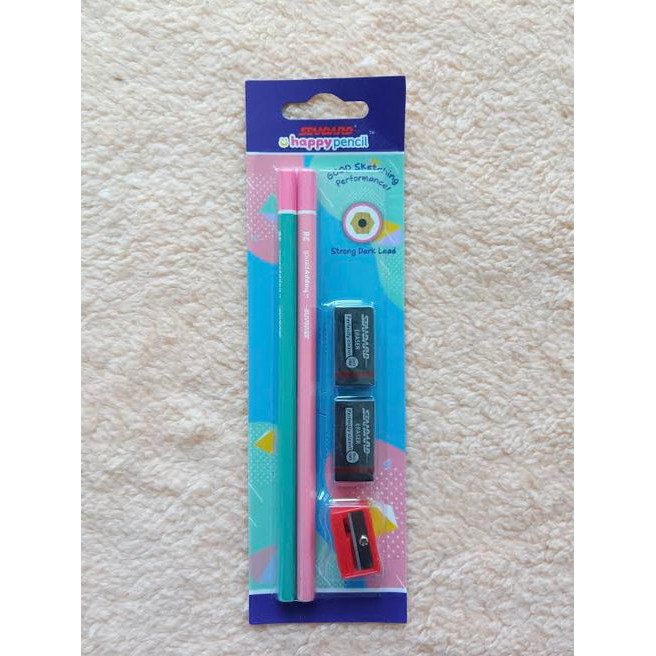 

Standard Happy Pencil Blister Pack BLST004