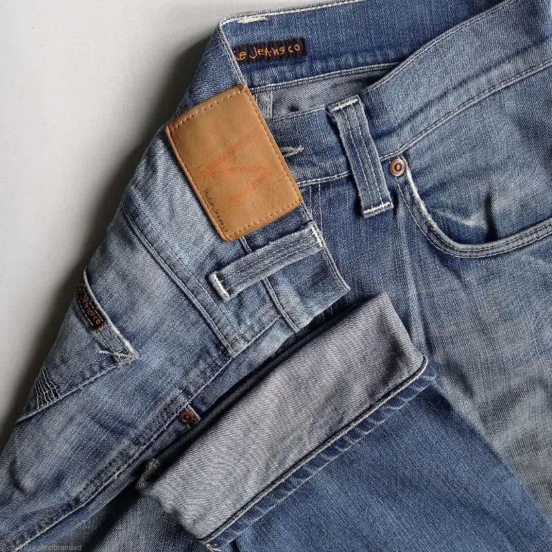 Nudie slim jim blue stone organic