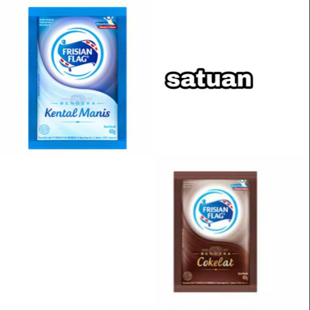 

Kental Manis bendera (Frisian flag) satuan