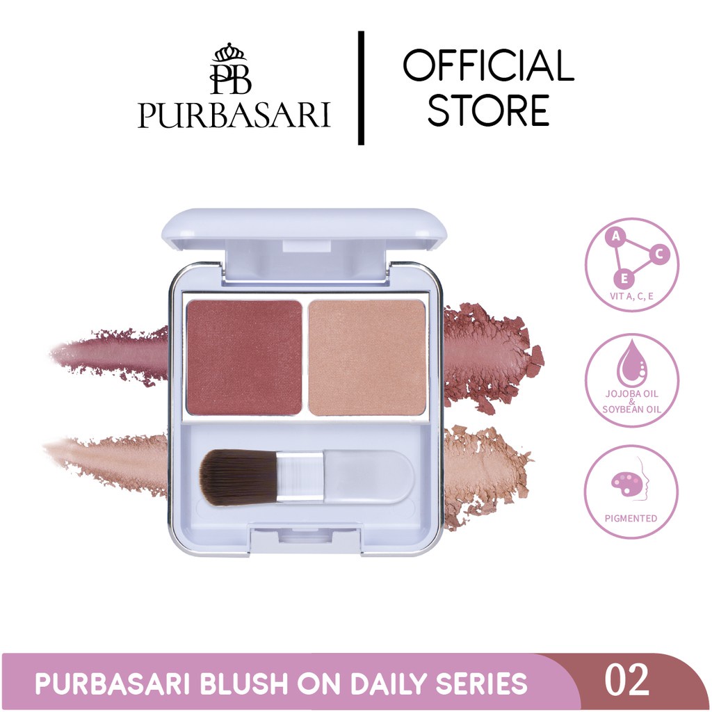 Purbasari Makeup Daily Series Blush On 5gr