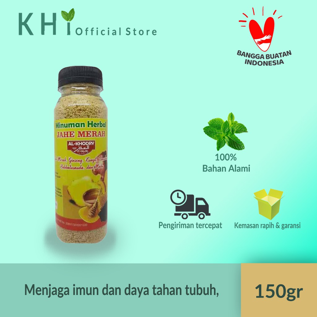 

jahe merah al khodry 150gr