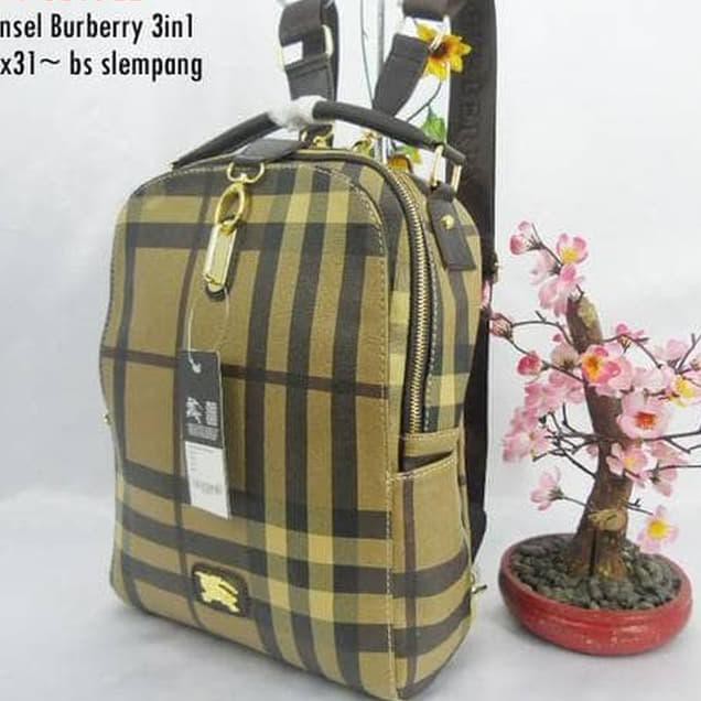 ♔ ransel wanita burberry ransel import backpack fashion tas ransel ➯